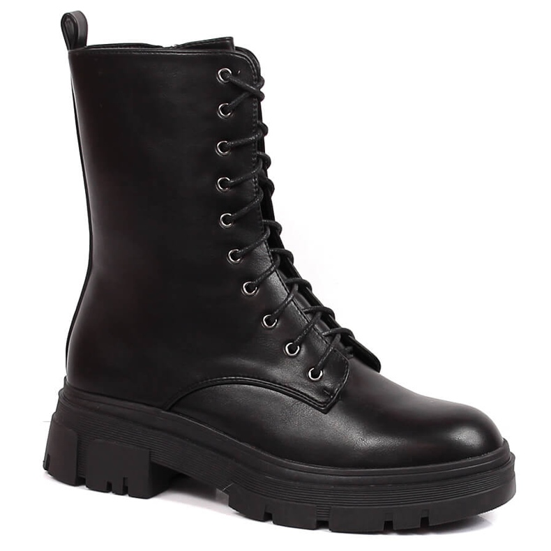 Bottes chaudes pour femmes noires sur la plate-forme Filippo le noir