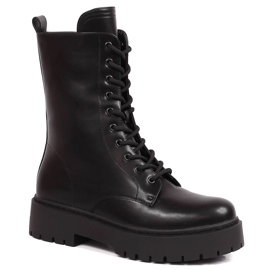 Bottes isolées noires pour femme Potocki le noir