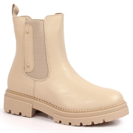 Bottines Jodhpur chaudes beiges femme Laura La.Fi Bottines Jodhpur chaudes beiges femme Laura La.Fi