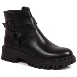 Ouvrières isolées noires pour femmes avec une boucle Laura La.Fi