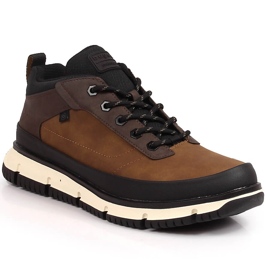 Chaussures confortables marron pour homme Bugatti KK153232 noir