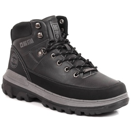 Bottes noires pour hommes Big Star KK174120