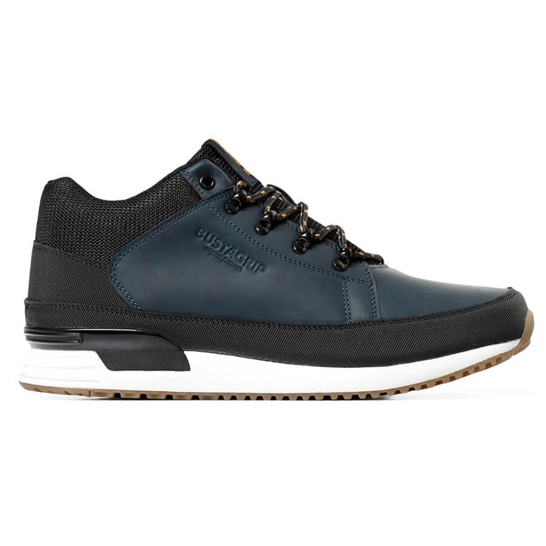 Chaussures en cuir pour hommes, bleu marine Cruiser Bustagrip