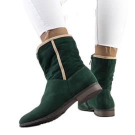 PA1 Bottes vertes classiques de lersey beige PA1 Bottes vertes classiques de lersey beige
