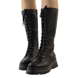 PA1 Bottes Bikatu noires le noir