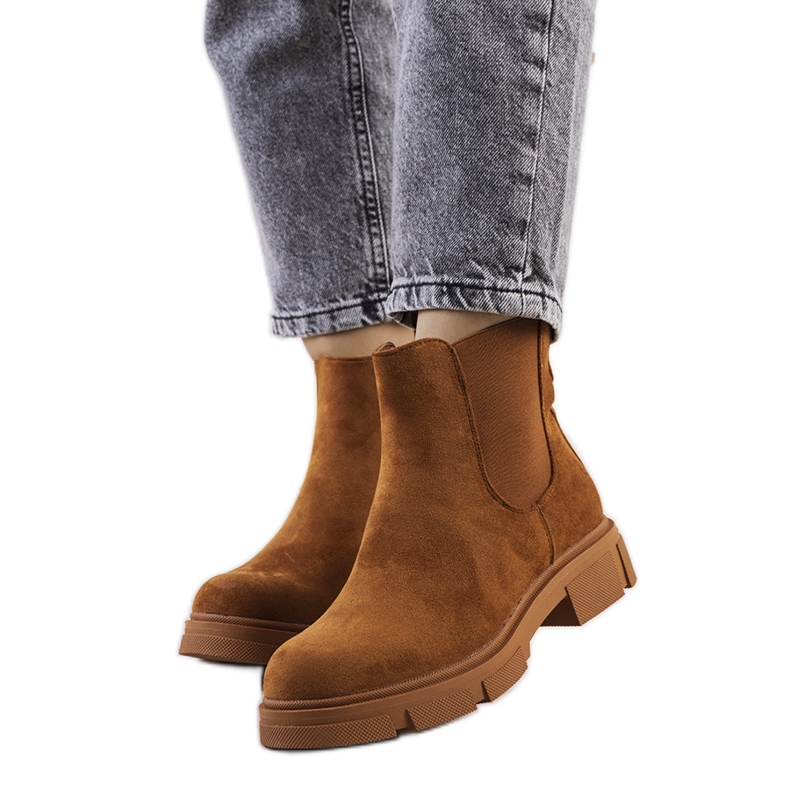 Bottes femme marron Correa brun