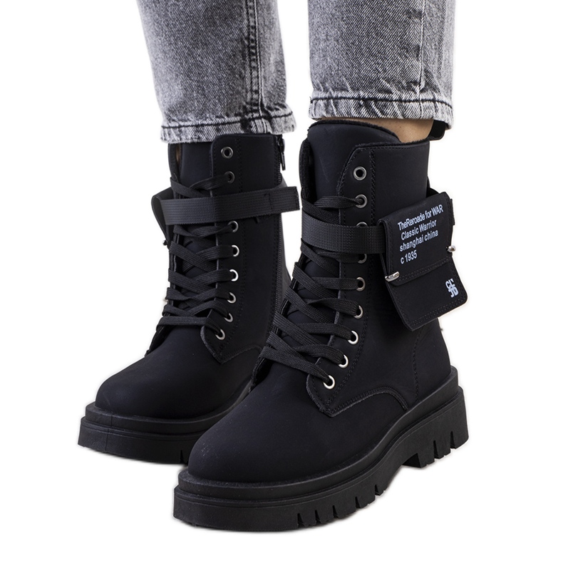 PA1 Chaussures pour femmes noires de Paolo le noir