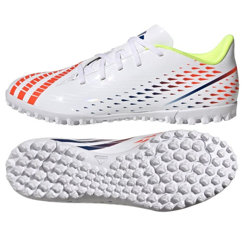 Chaussures de football Adidas Predator Edge.4 TF M GV8526 blanche blanche