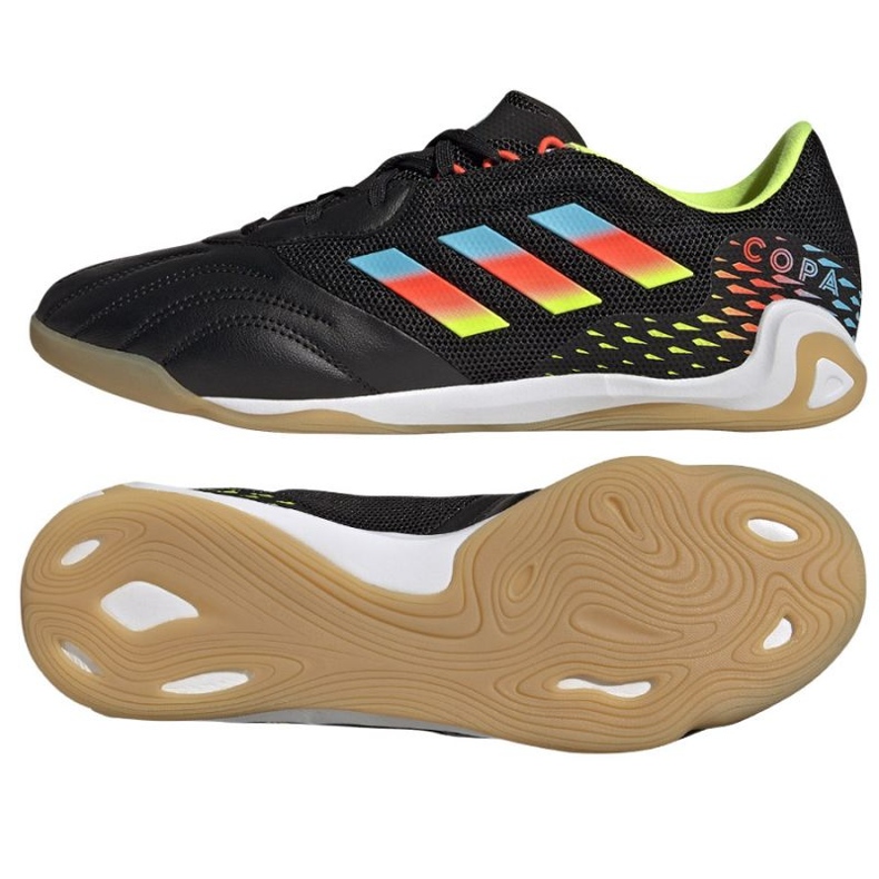 Chaussures de football Adidas Copa Sense.3 In Sala FY6192 le noir le noir Chaussures de football Adidas Copa Sense.3 In Sala FY6192 le noir le noir