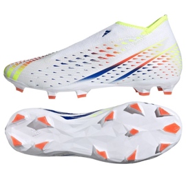 Adidas Predator Edge.3 Ll Fg M GW0999 chaussures de football blanche blanche