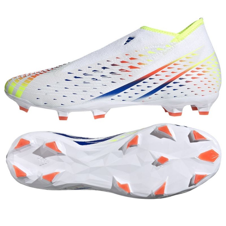 Adidas Predator Edge.3 Ll Fg M GW0999 chaussures de football blanche blanche