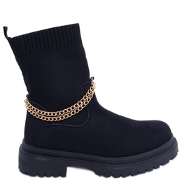 PA1 Boots à tige souple Jesse Black noir