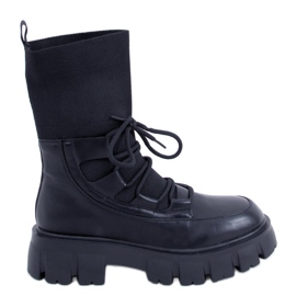 PA1 Boots à tige souple Thicke Black noir