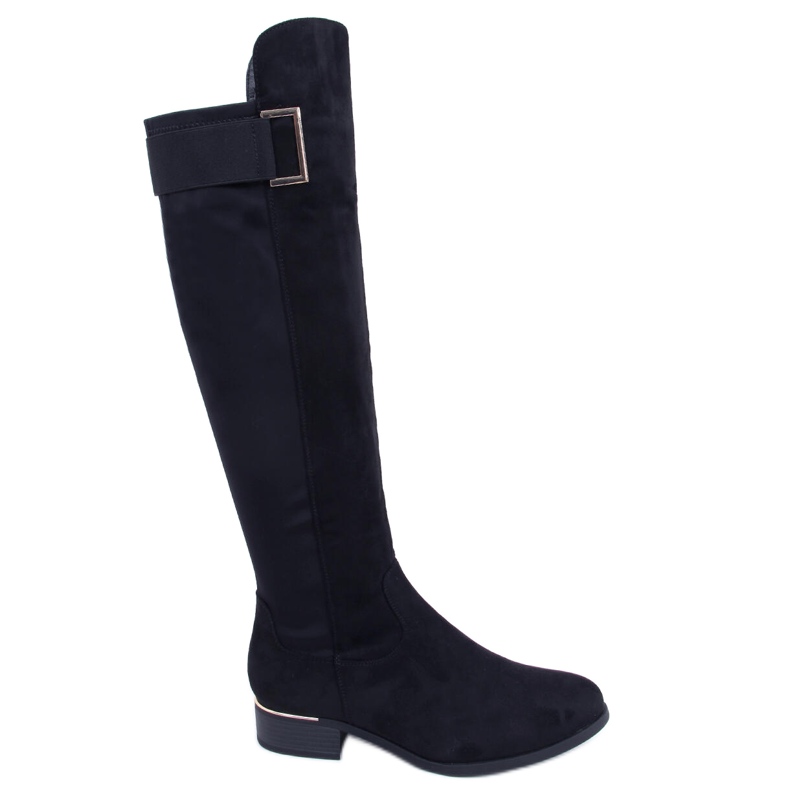 PA1 Bottes d'équitation femme Lauv noires le noir