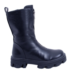 PA1 Bottes militaires Jones noires le noir