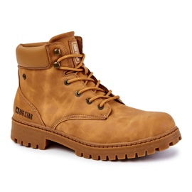 Trappeur Homme Mousse Mémoire Big Star KK174207 Camel multicolore jaune Trappeur Homme Mousse Mémoire Big Star KK174207 Camel multicolore jaune