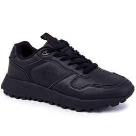 Chaussures de sport classiques pour hommes en mousse à mémoire de forme Big Star KK174232 Noir