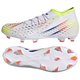 Chaussures de football Adidas Predator Edge.2 Fg GW2271 blanc blanc
