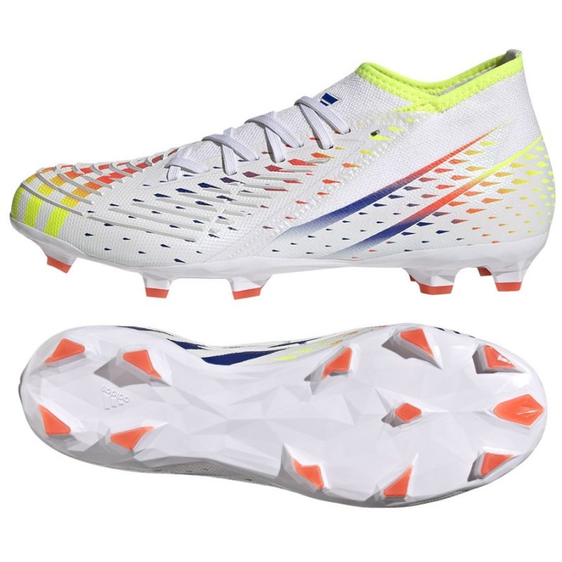 Chaussures de football Adidas Predator Edge.2 Fg GW2271 blanche blanche