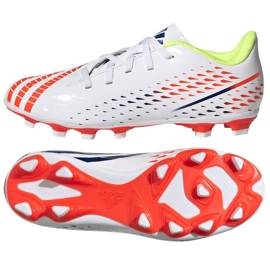 Chaussures de football Adidas Predator Edge.4 FxG GW0968 blanc blanc