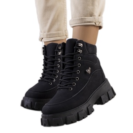 PA1 Chaussures de randonnée femme Bisa noires