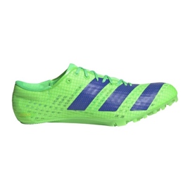 Chaussures Adidas Adizero Finesse U Q46196 bleu vert Chaussures Adidas Adizero Finesse U Q46196 bleu vert