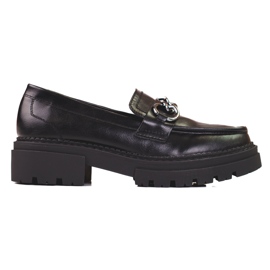 Mocassins femme Shelovet noir