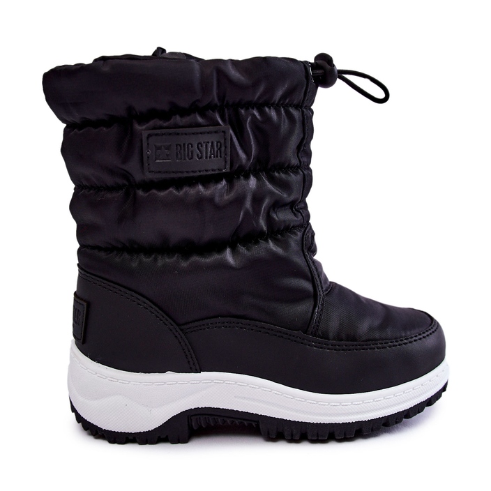 Bottes De Neige Pour Enfants Sur Slider Big Star KK374235 Noir le noir