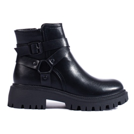 Bottes femme Shelovet noires le noir