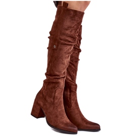 PL4 Cuissardes en Daim La.Fi 270065FX-SU Marron brun