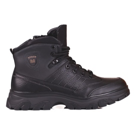 Bottes d'hiver pour hommes Shelovet noires