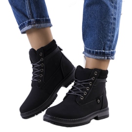 Bottes noires pour femmes de Enines le noir