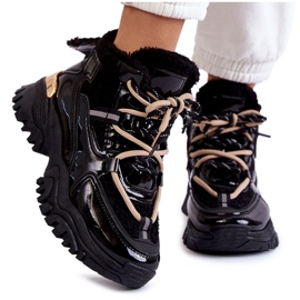 PM1 Bottes de sport isolées noires pour femmes Edora