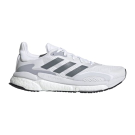 Chaussures Adidas Solar Boost 3 M FY0313 blanc gris