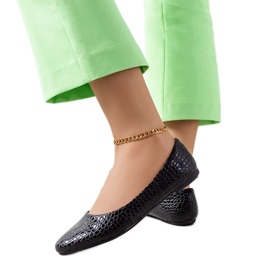 Inna Ballerines noires Aquarine