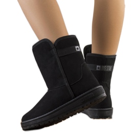 Bottes de neige noires Big Star KK274618 le noir Bottes de neige noires Big Star KK274618 le noir