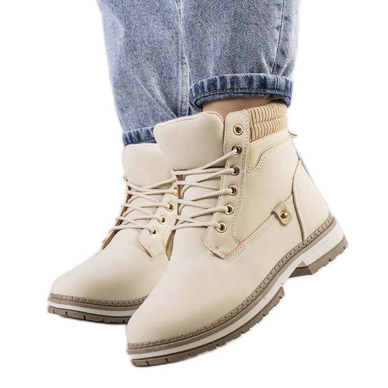 Chaussures de randonnée Enines femme beiges Chaussures de randonnée Enines femme beiges