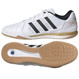 Adidas Top Sala M HR0147 chaussures de football blanc blanc