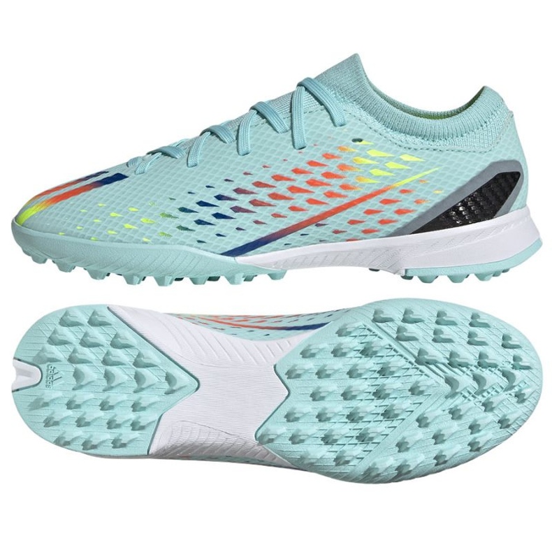 Chaussures de football Adidas X Speedportal.3 Tf Jr GW8490 bleu bleu