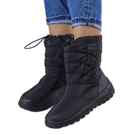 Big Star Bottes de neige noires KK274599