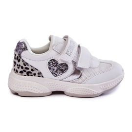 Chaussures De Sport Pour Enfants Avec Velcro Big Star KK374022 Blanc