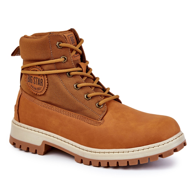 Trappeur Homme Mousse Mémoire Big Star KK174203 Camel brun Trappeur Homme Mousse Mémoire Big Star KK174203 Camel brun