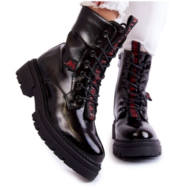 Bottes Chaudes Laquées La.Fi 250054B-LA Noir le noir