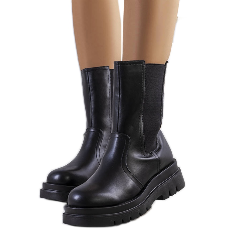 Bottes pour femmes noires d'Ardenza le noir