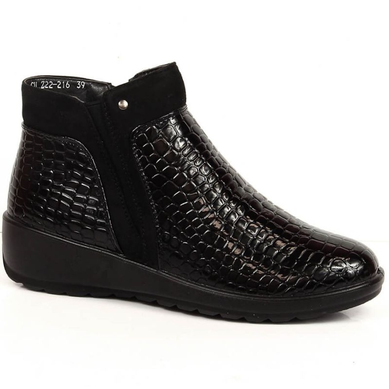 Bottes compensées, isolées au crochet T.Sokolski W SCA176A le noir Bottes compensées, isolées au crochet T.Sokolski W SCA176A le noir