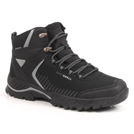 Chaussures de trekking hautes imperméables McKeylor noires le noir