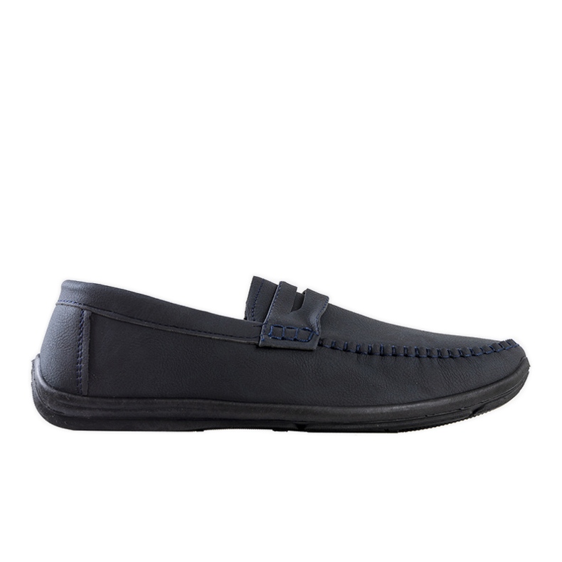 BM Mocassins homme bleu marine Pearse