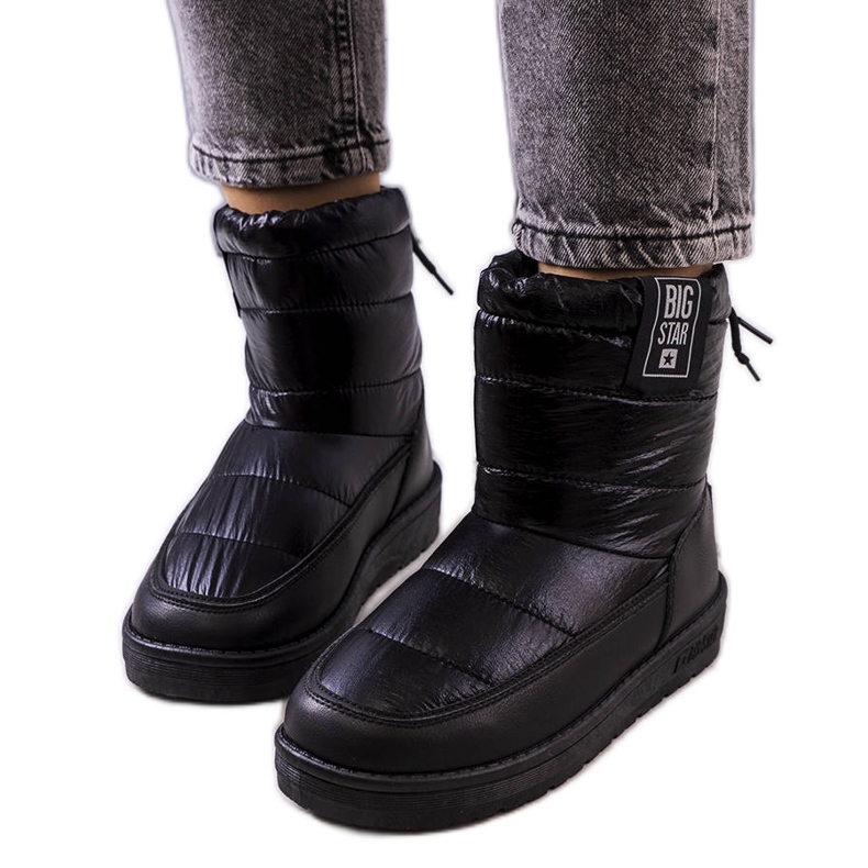 Big Star Bottes de neige noires II274120 le noir Big Star Bottes de neige noires II274120 le noir