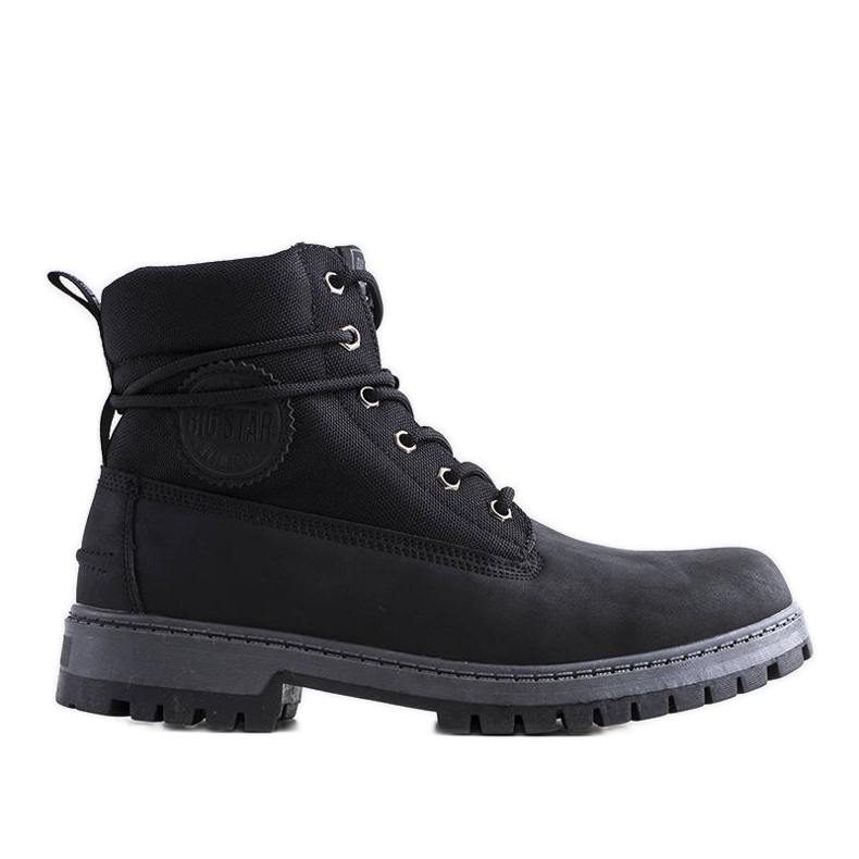Chaussures de randonnée homme noires Big Star KK174206-906 le noir