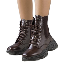 Bottes marron de Sedile brun